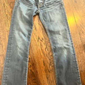 BKE Buckle Women's Madison Boot Cut Med Wash Low Rise Jeans 25 x 33 1/2